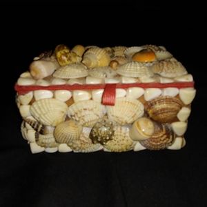 Seashell trinket box